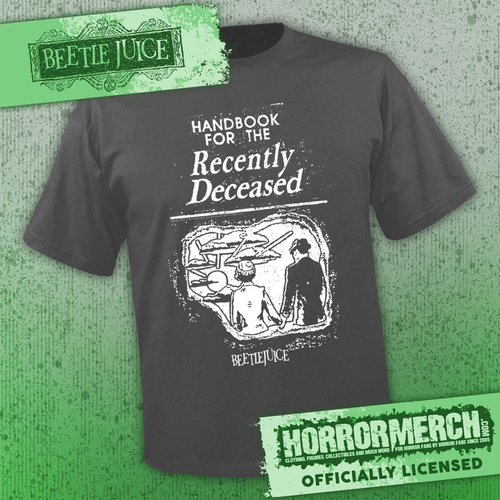 Beetlejuice - Handbook For The Recently Deceased (Multiple Colors) [Mens Shirt]