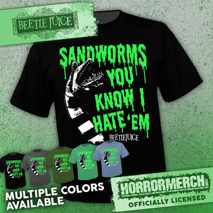 Beetlejuice - Sandworms (Multiple Colors) [Mens Shirt]