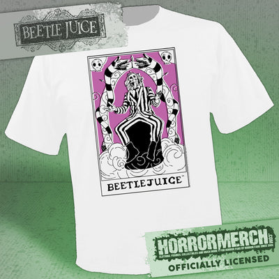 Beetlejuice - Tarot Mens Shirt (White)