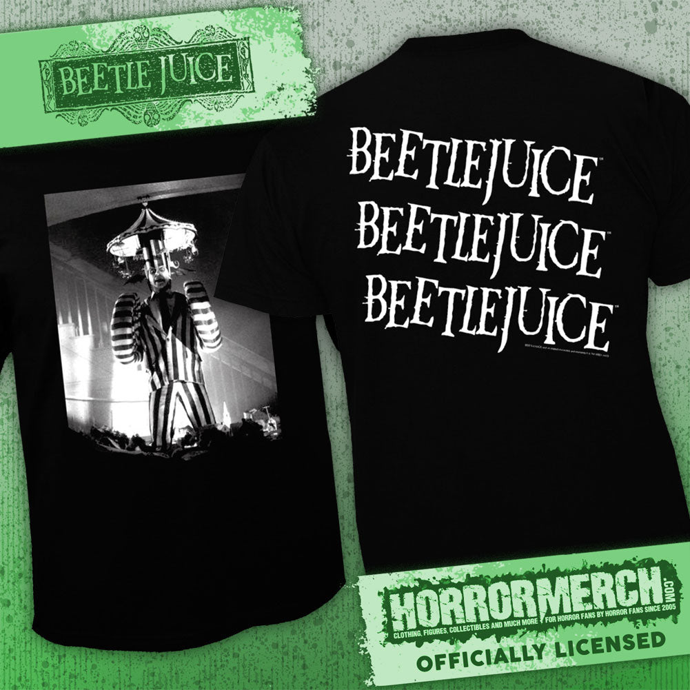 Beetlejuice - Merry-Go-Round (Front And Back Print) [Mens Shirt]