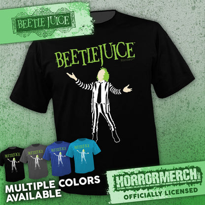 Beetlejuice - Cartoon (Multiple Colors) [Mens Shirt]