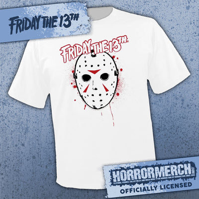Friday The 13th - Mask (White) [Mens Shirt]