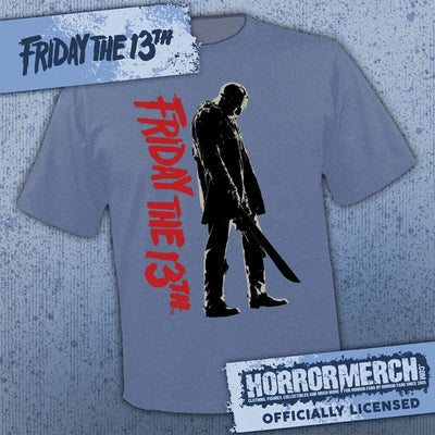 Friday The 13th - Standing (Blue) [Mens Shirt]