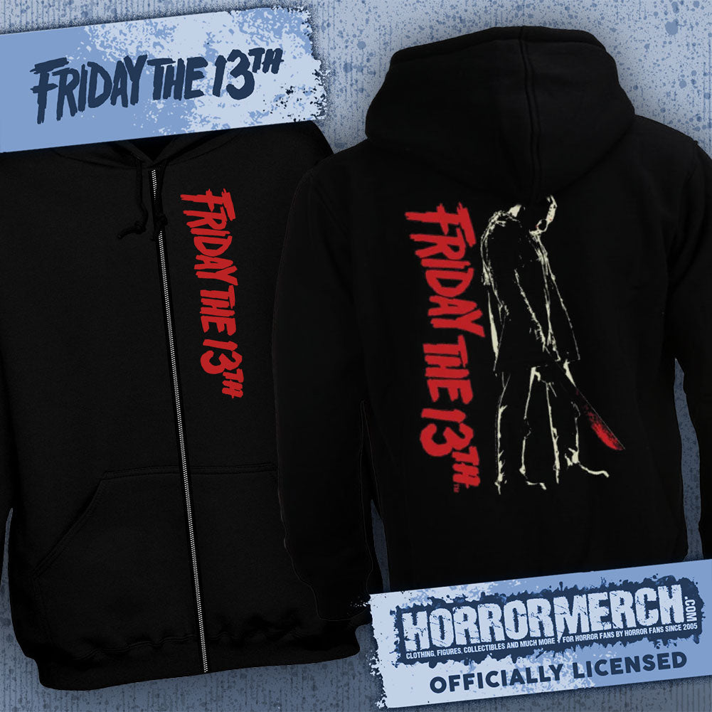 Friday The 13th - Standing [Zip-Up Sweatshirt]