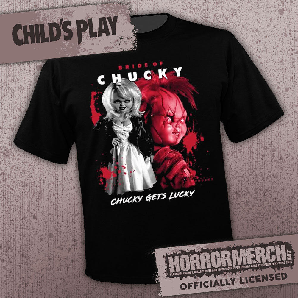 Childs Play - Chucky Gets Lucky (Collage) [Mens Shirt]