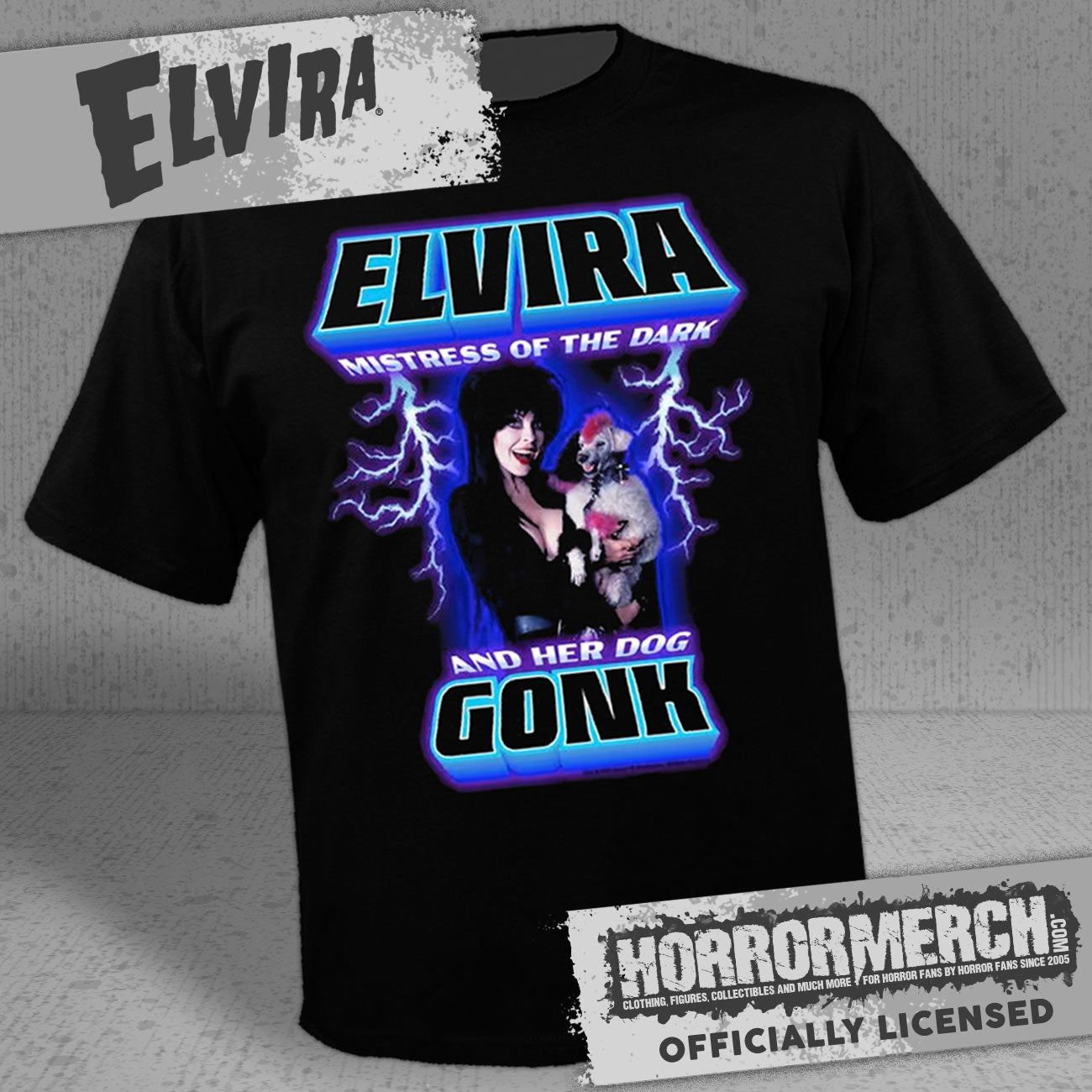Elvira - Mistress (Collage) (Multiple Colors) Mens Shirt