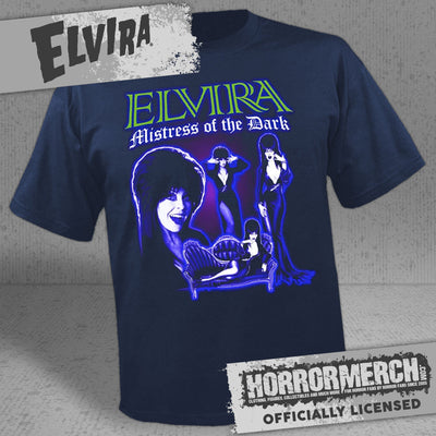 Elvira - Mistress (Collage) (Multiple Colors) Mens Shirt