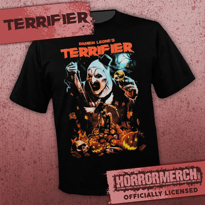 Terrifier - Pumpkin Collage [Mens Shirt]