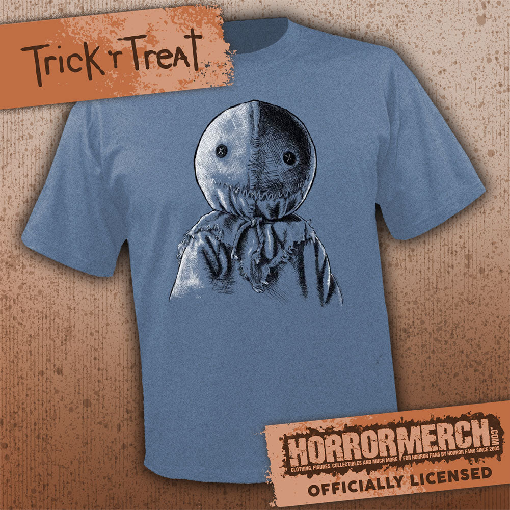 Trick R Treat - Sam Close-Up (Blue) [Mens Shirt]