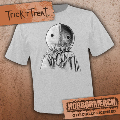 Trick R Treat - Sam Close-Up (Gray) [Mens Shirt]