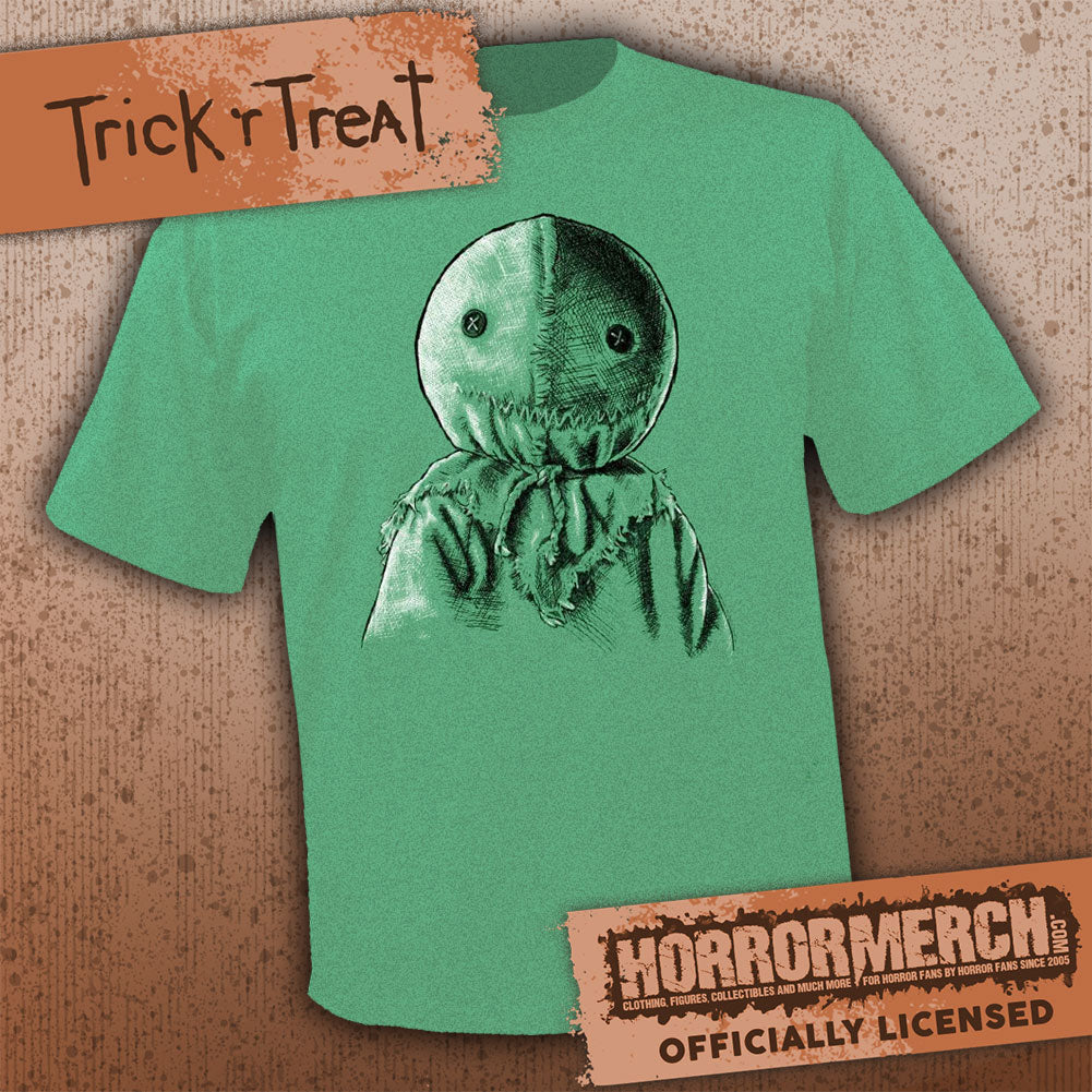 Trick R Treat - Sam Close-Up (Green) [Mens Shirt]