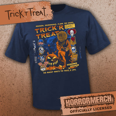Trick R Treat - Comic Cover (Blue) [Mens Shirt]