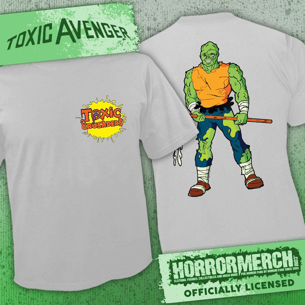 Toxic Avenger - Toxic Crusaders Toxie (Multiple Colors)  (Front And Back Print) [Mens Shirt]