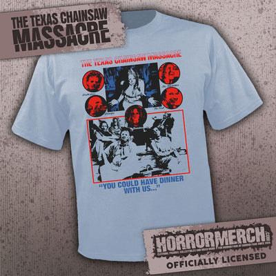 Texas Chainsaw Massacre - Table (Blue) [Mens Shirt]