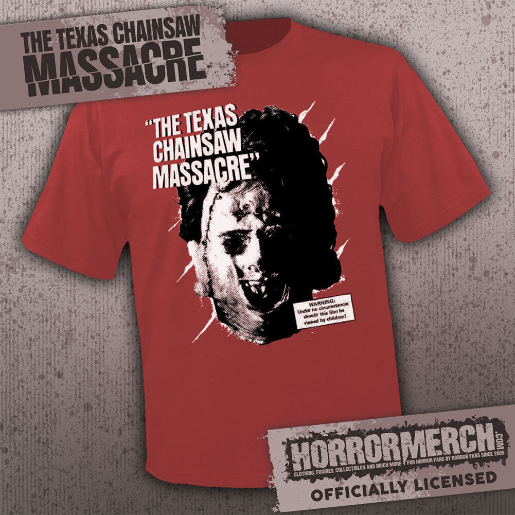 Texas Chainsaw Massacre - Who Will Survive (Blue) (Front And Back Print) [Mens Shirt]