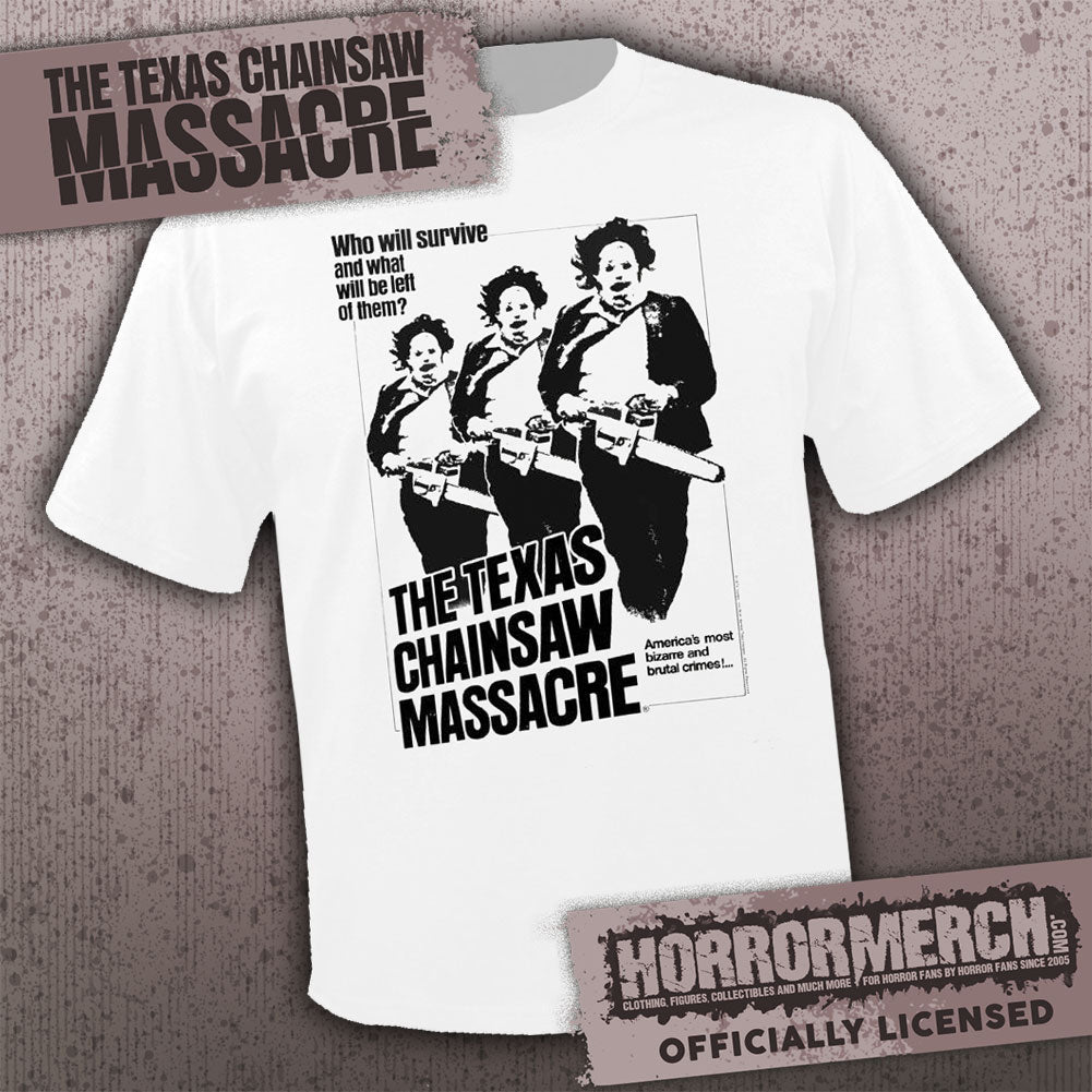 Texas Chainsaw Massacre -  Triplicate (Multiple Colors) [Mens Shirt]