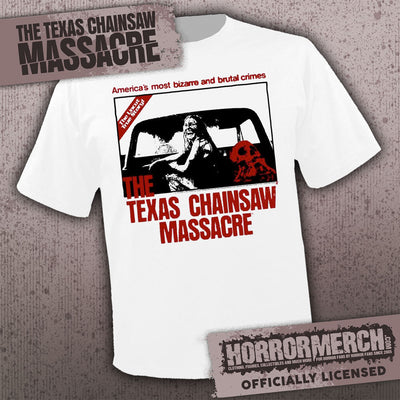 Texas Chainsaw Massacre -  Bloody Sally (White) [Mens Shirt]