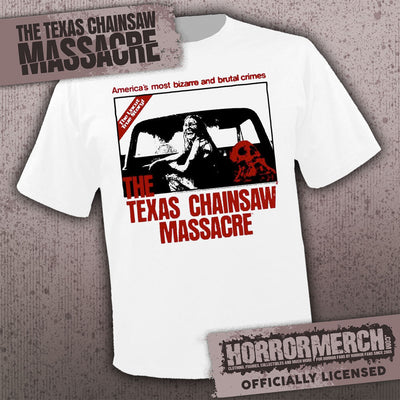Texas Chainsaw Massacre -  Bloody Sally (White) Mens Shirt