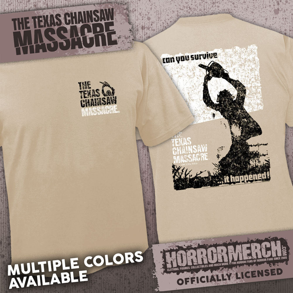 Texas Chainsaw Massacre - Pocket Print (Multiple Colors) (Front And Back Print) [Mens Shirt]