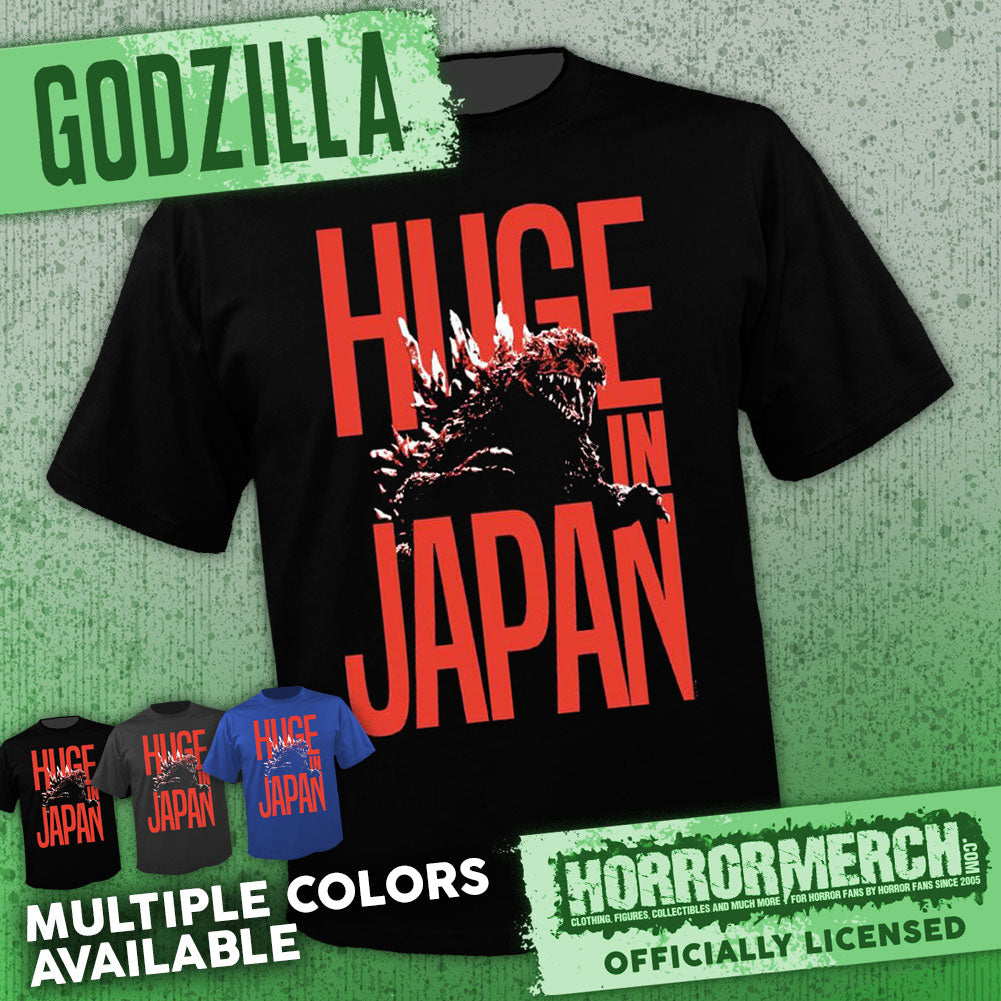 Godzilla - Huge In Japan (Multiple Colors) [Mens Shirt]