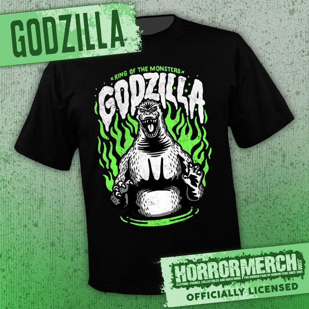 Godzilla - Fire (Multiple Colors) [Mens Shirt]