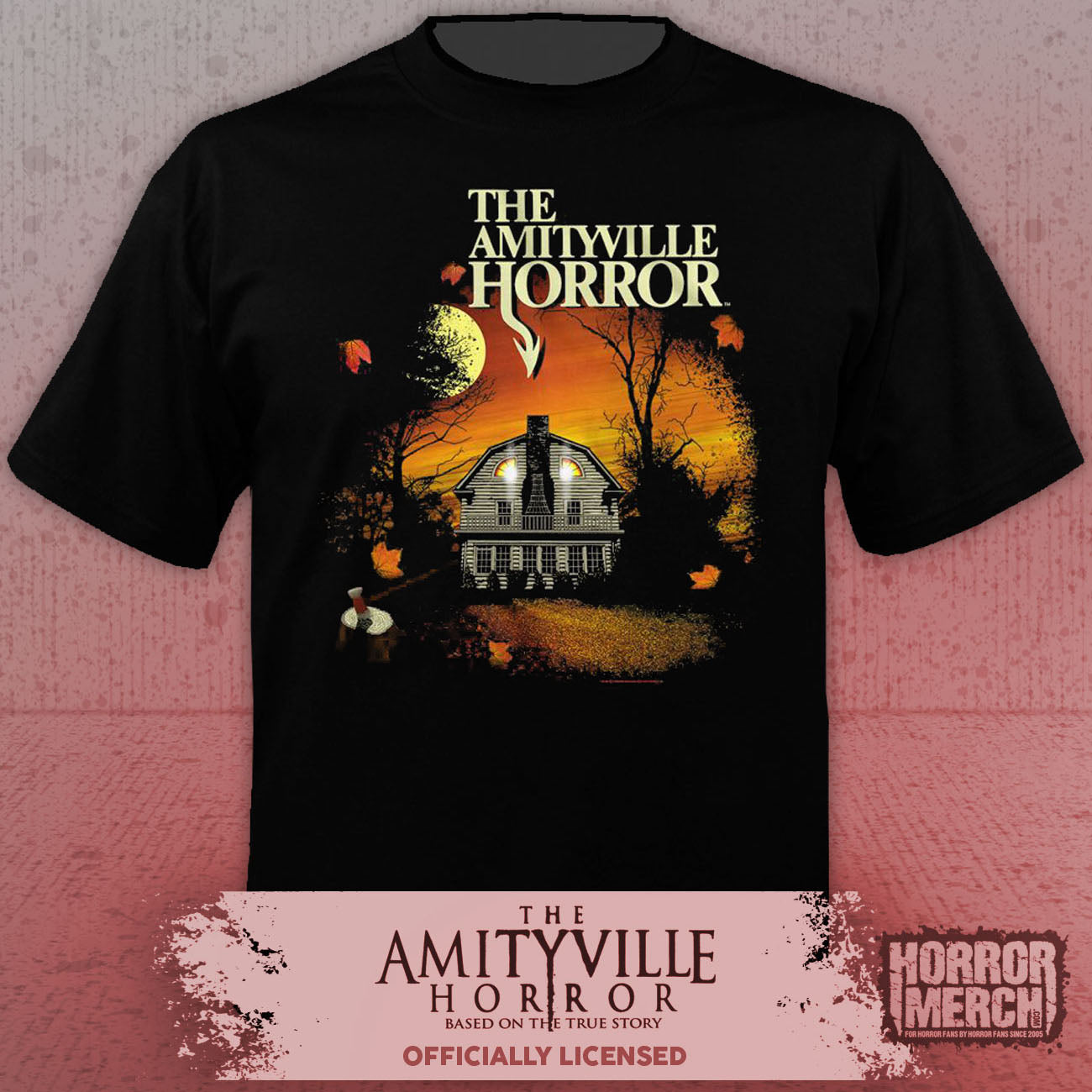 Amityville Horror - Leaves Mens Shirt