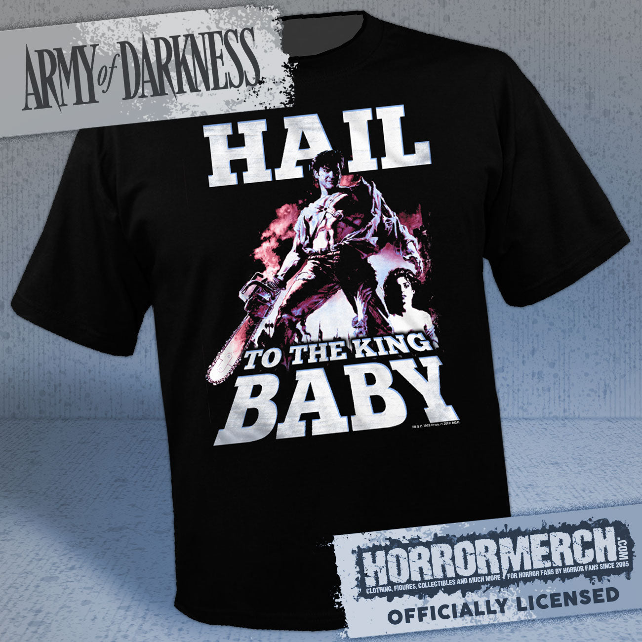 Army Of Darkness - Hail To The King (Poster) Mens Shirt