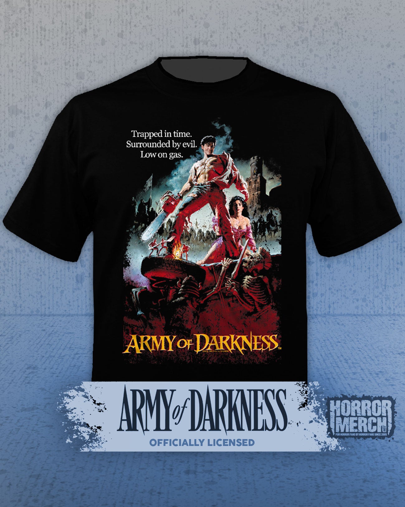 Army Of Darkness - Full Color Poster Mens Shirt