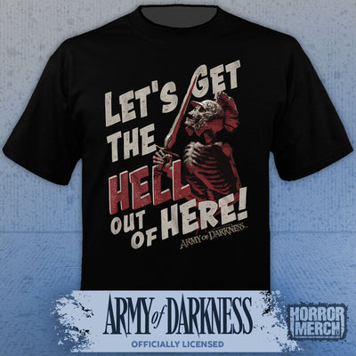 Army Of Darkness - Get Out Mens Shirt