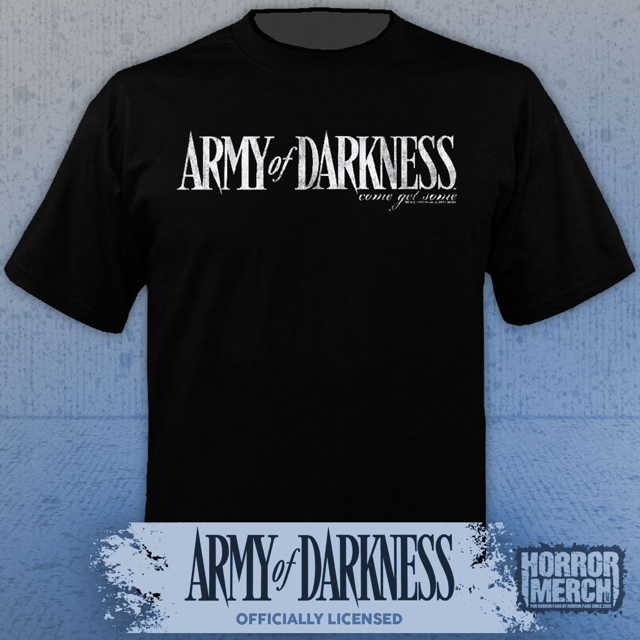 Army Of Darkness - Come Get Some White Logo Mens Shirt