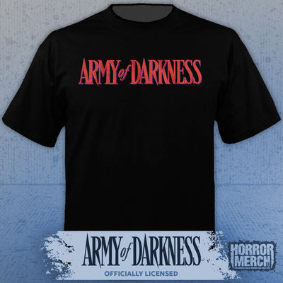Army Of Darkness - Red Logo Mens Shirt