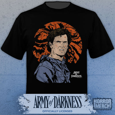 Army Of Darkness - Closeup (Moon) Mens Shirt