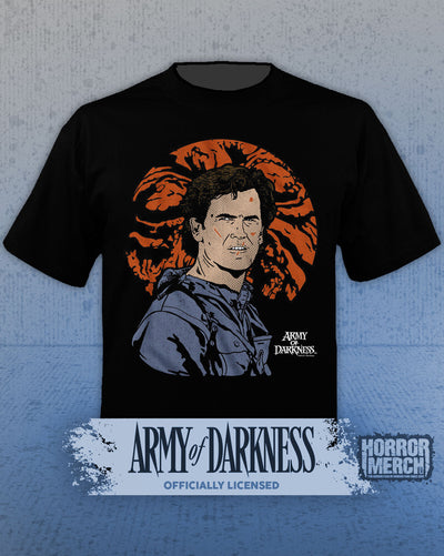 Army Of Darkness - Closeup (Moon) Mens Shirt