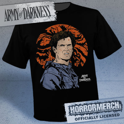 Army Of Darkness - Closeup (Moon) Mens Shirt