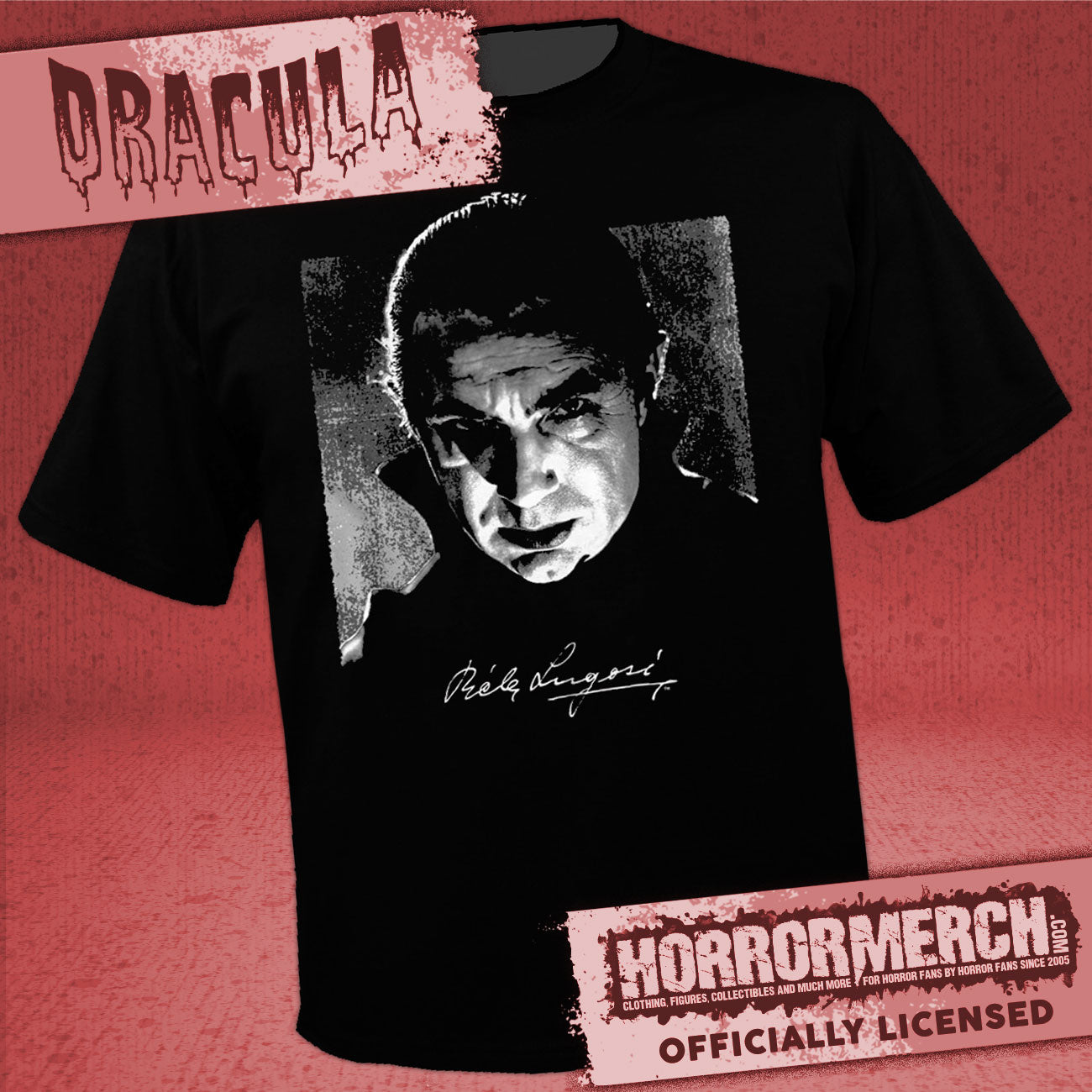 Dracula - Shadows (BW) (Bela Lugosi) Womens Shirt