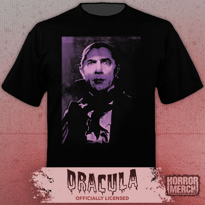 Dracula - Purple Shadows (Bela Lugosi) Mens Shirt