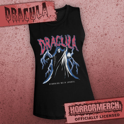 Dracula - Lightning (Bela Lugosi) [Womens High Neck Tanktop]