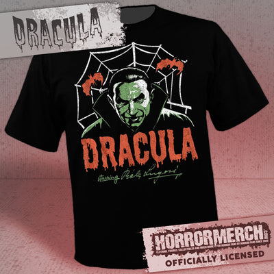 Dracula - Spider Web (Bela Lugosi) Mens Shirt