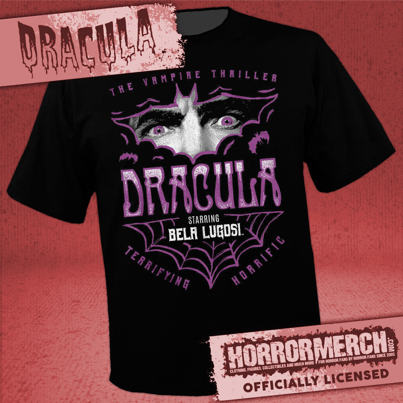 Dracula - Vampire Thriller (Bela Lugosi) Mens Shirt