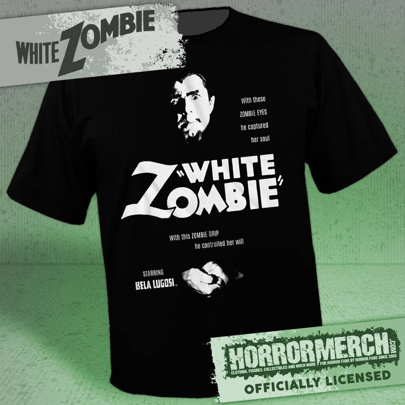 White Zombie - Close-Up Womens Shirt