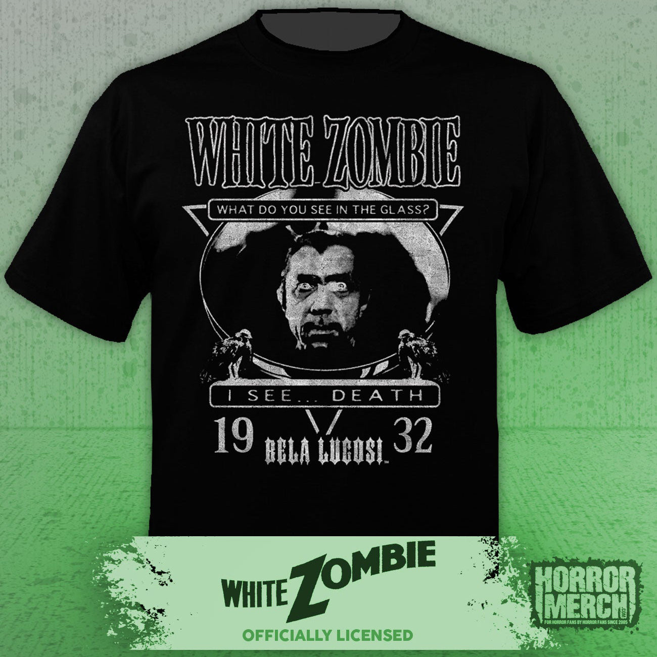 White Zombie - I See Death Mens Shirt