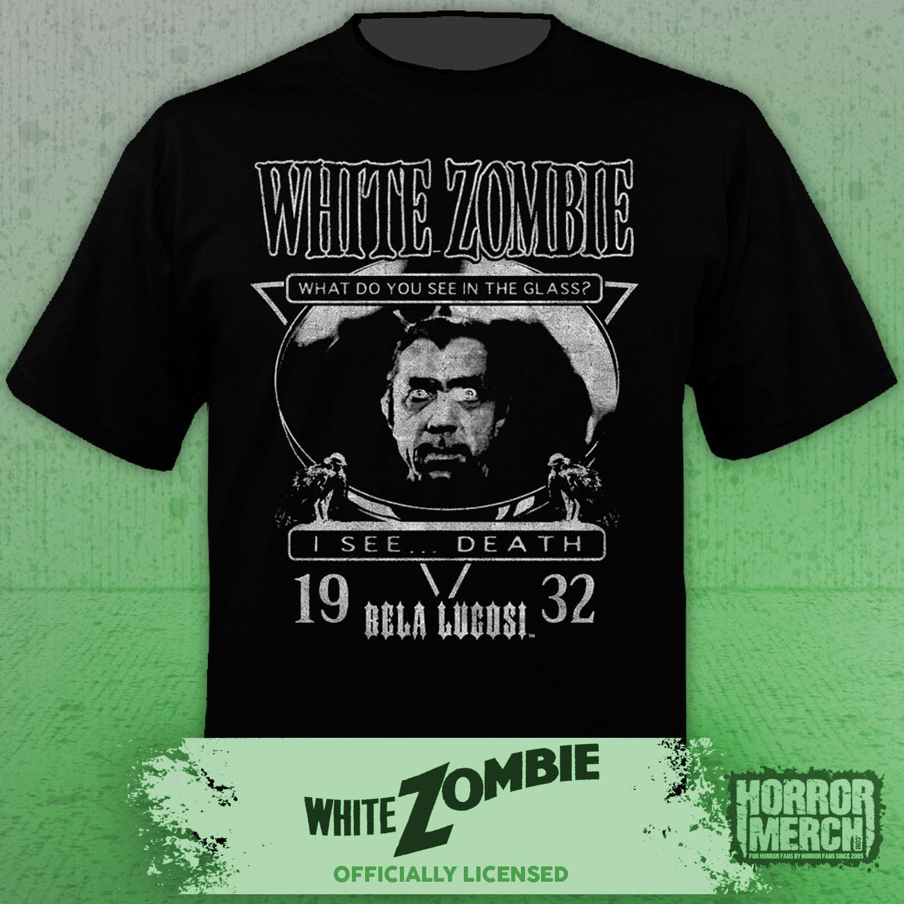 White Zombie - I See Death Mens Shirt