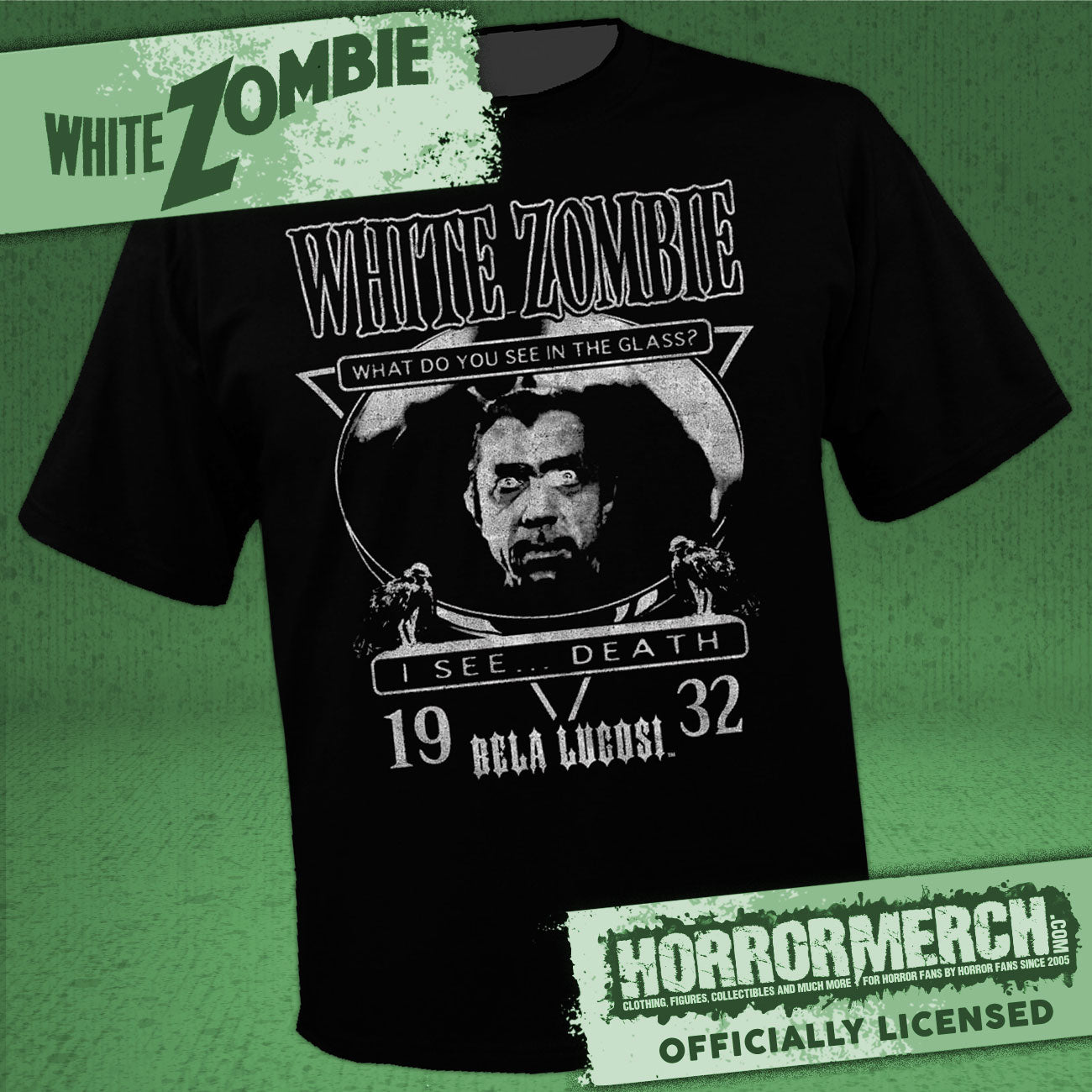 White Zombie - I See Death Mens Shirt