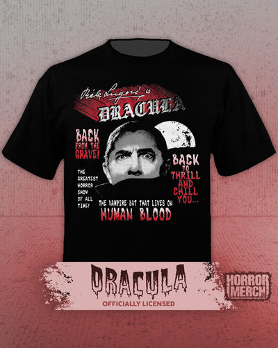 Dracula - Back From The Grave Mens Shirt