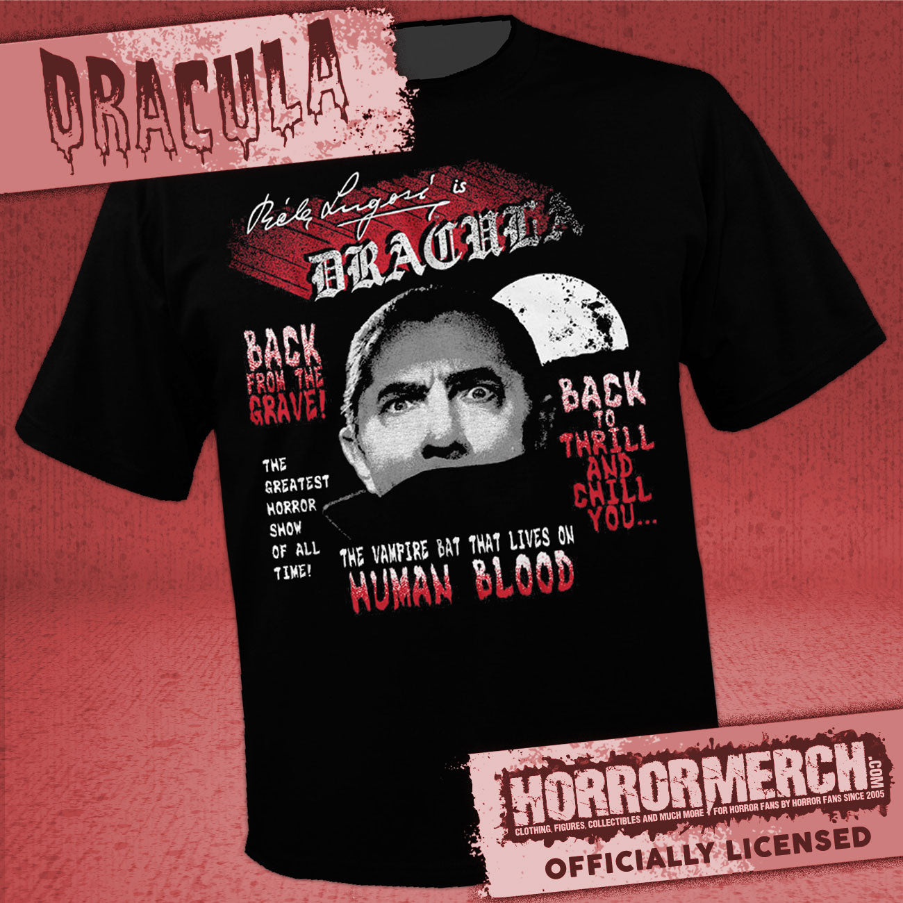 Dracula - Back From The Grave Womens Shirt