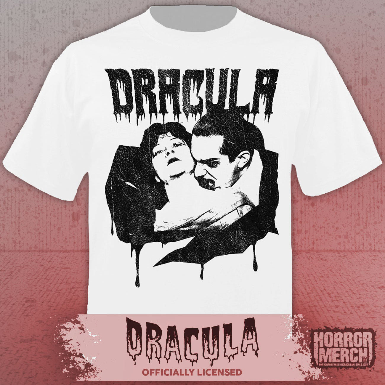 Dracula - Bite Mens Shirt (White)