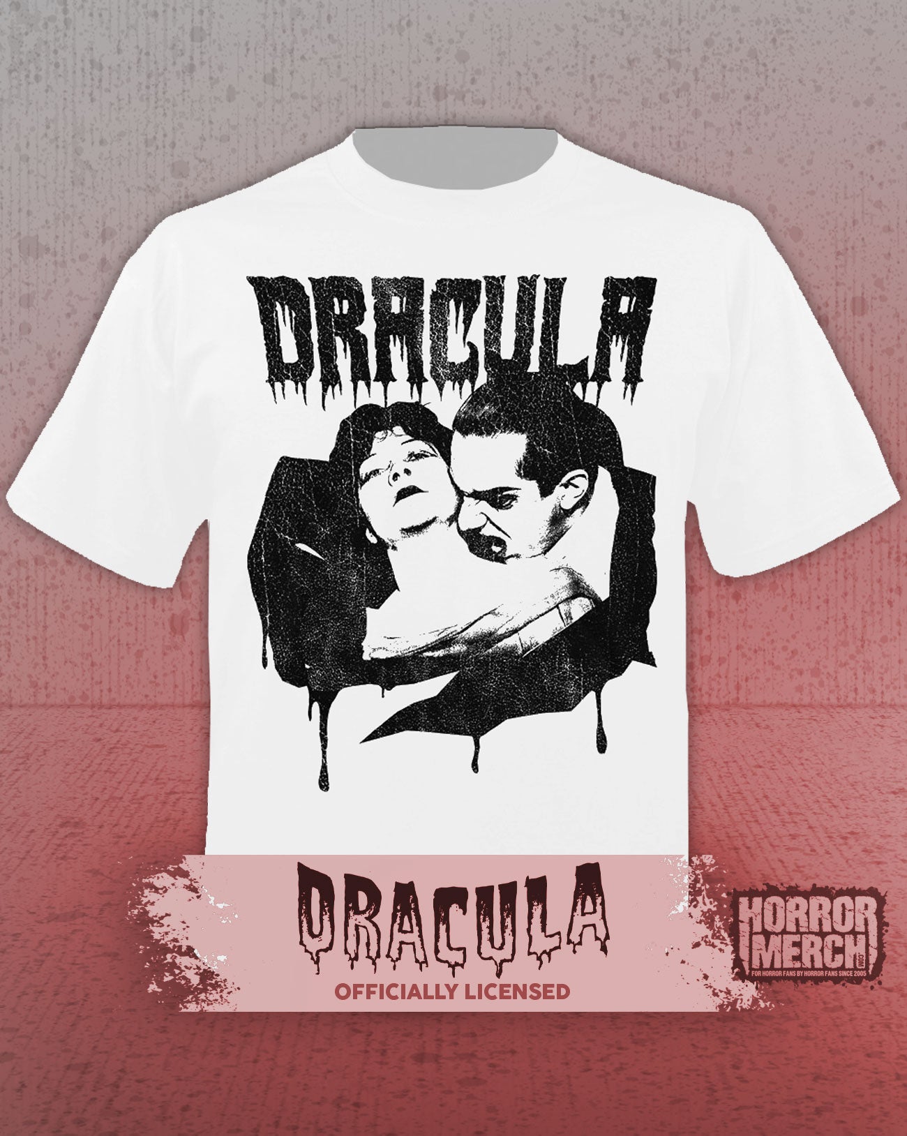 Dracula - Bite Mens Shirt (White)