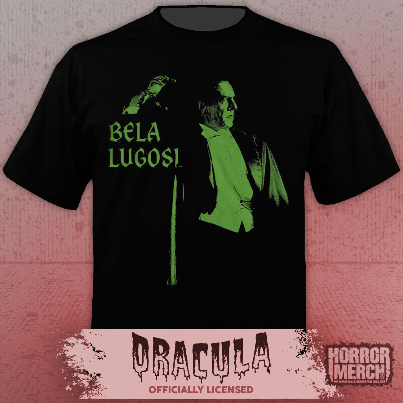 Dracula - Close-Up (Bela Lugosi) Mens Shirt