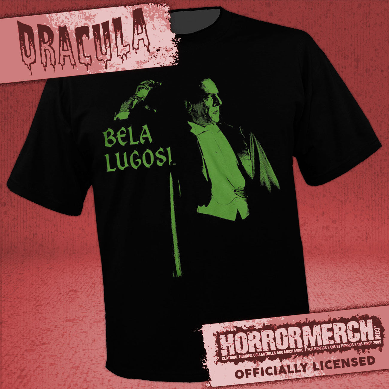 Dracula - Close-Up (Bela Lugosi) Mens Shirt