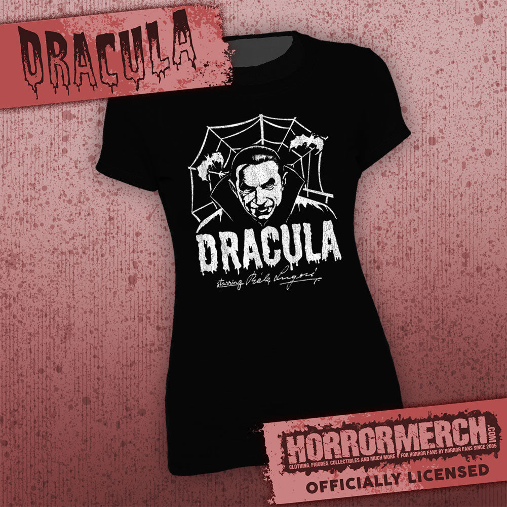 Dracula - Web (B&W) [Womens Shirt]